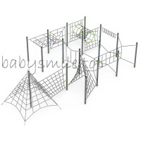 Ігровий канатний майданчик В-021